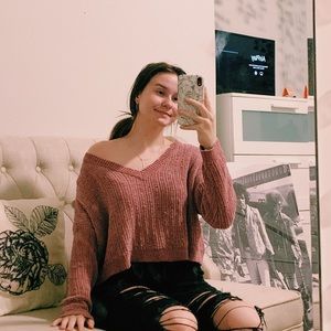 Forever 21 Cropped Sweater